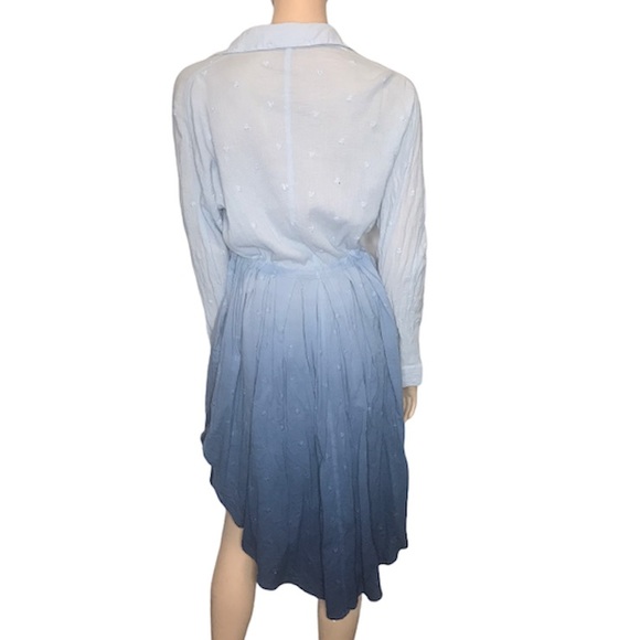 Free People Button Down Maxi Oversize Shirt Dress - Picture 4 of 6